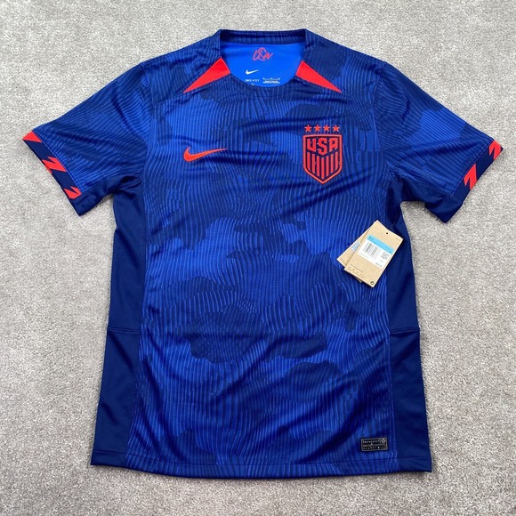 United States National Team Football Soccer Jersey Nike Men's Size M DR3971-406 - Picture 1 of 12